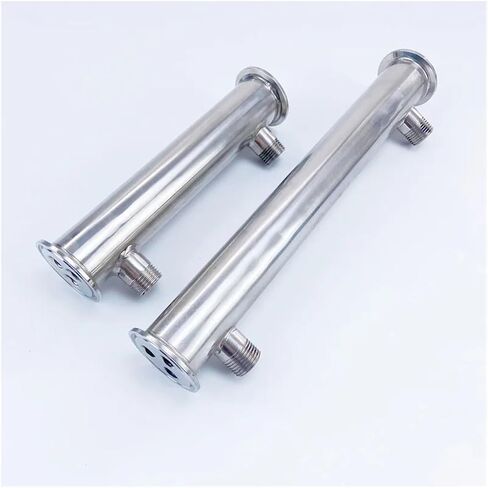Condenser Dephlegmator 1.5"(38mm) OD50.5,Stainless Steel304 Condenser 300mm,3 Pipes Inside ID 8mm,Connection External Thread NPT 1/2" in Saudi Arabia