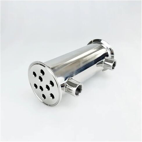 Condenser Dephlegmator 3" 76mm(OD91mm) Dephlegmator with 1/2" Male Or Female Thread,Reflux,Distiller Condenser.Length 200mm,Stainless Steel 304(Female Thread) in Saudi Arabia