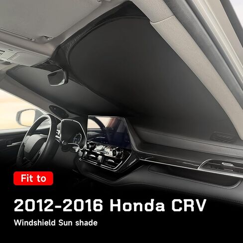 Windshield Sun Shade for Honda CRV 2026 2025 2024 2023 Hybrid (Include HEV) Accessories Foldable Car Sun Shade Windshield Blocks UV Rays Sun Visor Protector in Kuwait
