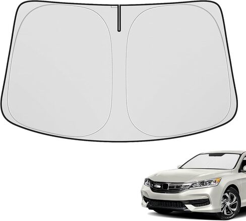 Windshield Sun Shade for Honda CRV 2026 2025 2024 2023 Hybrid (Include HEV) Accessories Foldable Car Sun Shade Windshield Blocks UV Rays Sun Visor Protector in Kuwait