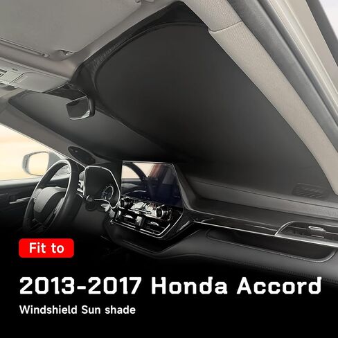 Windshield Sun Shade for Honda CRV 2026 2025 2024 2023 Hybrid (Include HEV) Accessories Foldable Car Sun Shade Windshield Blocks UV Rays Sun Visor Protector in Kuwait