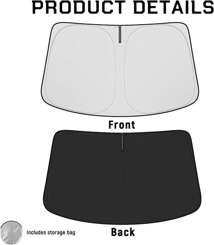 Windshield Sun Shade for Honda CRV 2026 2025 2024 2023 Hybrid (Include HEV) Accessories Foldable Car Sun Shade Windshield Blocks UV Rays Sun Visor Protector in Kuwait