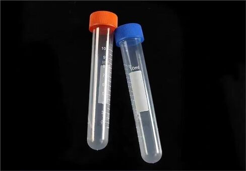 50pcs/lot 15ml أنابيب بلاستيكية مع أغطية pp microcentrifuge عينة قوارير مستديرة أنابيب البلاستيك السفلية مع قبعات الطرد المركزي in Saudi Arabia