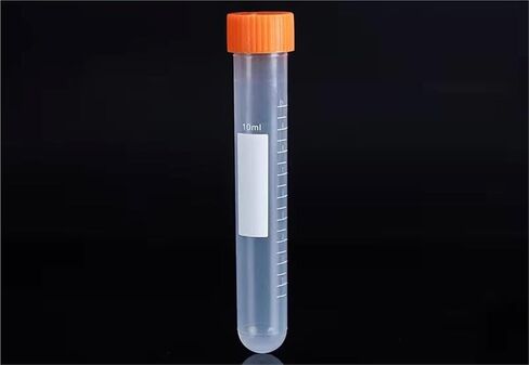50pcs/lot 15ml أنابيب بلاستيكية مع أغطية pp microcentrifuge عينة قوارير مستديرة أنابيب البلاستيك السفلية مع قبعات الطرد المركزي in Saudi Arabia