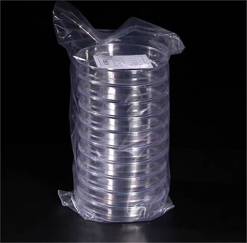 10pcs/pack Lab 35mm 60mm 90mm 100mm 120mm 150mm Disposable Plastic Petri Dish Laboratory Equipment Culture Dish(120mm) in Saudi Arabia