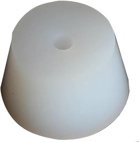 Silicone plug with hole resistance, acid and alkali food grade solid silica gel red wine bottle stopper tube plug with hole(No.14 1pc) in Saudi Arabia