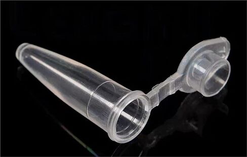 1000pcs/lot 1ml مختبر بأسعار معقولة واضحة v شكل من الأنبوب الطرد المركزي البلاستيكي in Saudi Arabia