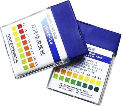 100 Strips/Box 4.0-9.0 Laboratory pH Test Paper Universal pH Test Strips Human pH Soil Amniotic Water Aquarium(1 box) in Saudi Arabia
