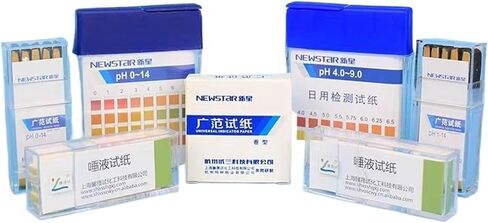 100 Strips/Box 4.0-9.0 Laboratory pH Test Paper Universal pH Test Strips Human pH Soil Amniotic Water Aquarium(1 box) in Saudi Arabia