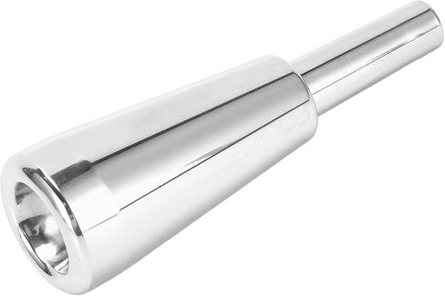 Trumpet Mouthpiece, 3C Metal Long Lasting Luster Thicker Heavier Replacement Mouthpiece Silver/Gold Optional Sportinggoods Wind Instrument Accessories(Silver?¨º? in Saudi Arabia