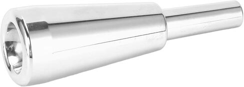 Trumpet Mouthpiece, 3C Metal Long Lasting Luster Thicker Heavier Replacement Mouthpiece Silver/Gold Optional Sportinggoods Wind Instrument Accessories(Silver?¨º? in Saudi Arabia
