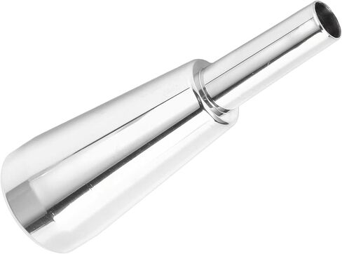 Trumpet Mouthpiece, 3C Metal Long Lasting Luster Thicker Heavier Replacement Mouthpiece Silver/Gold Optional Sportinggoods Wind Instrument Accessories(Silver?¨º? in Saudi Arabia