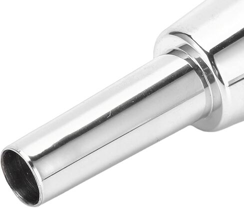 Trumpet Mouthpiece, 3C Metal Long Lasting Luster Thicker Heavier Replacement Mouthpiece Silver/Gold Optional Sportinggoods Wind Instrument Accessories(Silver?¨º? in Saudi Arabia