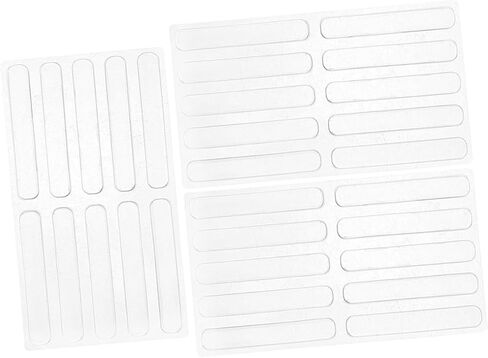 NUOBESTY 30pcs Glass Table Bumper Strips Cabinet Door Bumpers Easy Stick Design in Saudi Arabia