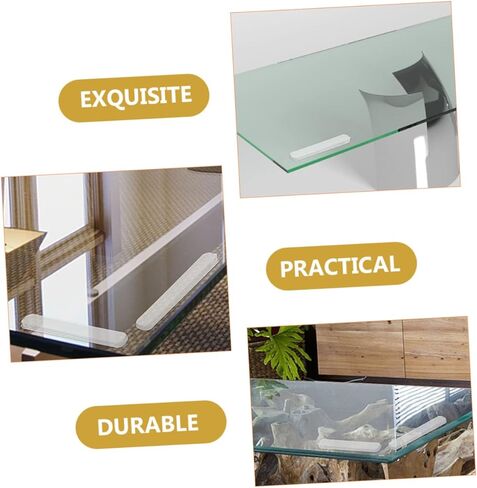 NUOBESTY 30pcs Glass Table Bumper Strips Cabinet Door Bumpers Easy Stick Design in Saudi Arabia