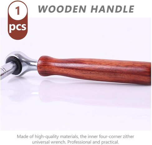 FAVOMOTO Wooden Guzheng Tuning Wrench, Professional Zither Tuner Spanner Guzheng Tuner String Instrument Tool Tuning Accessory for Musical Instruments in Saudi Arabia