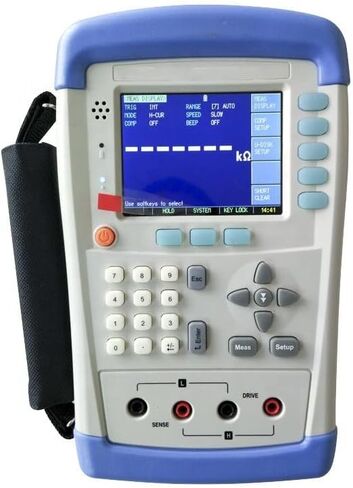 DC Low Resistance Tester Handheld Micro-Ohmmeter DC MillioHM TESTER مع نطاق 10μΩ ～ 200KΩ الحالي in Saudi Arabia