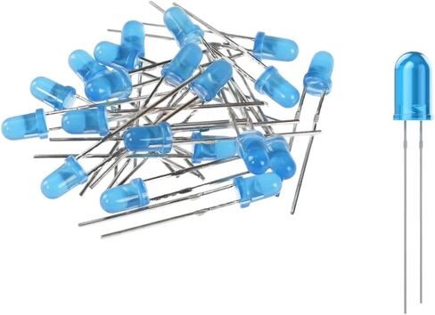 100pcs 3mm LED ضوء انبعاث الثنائيات المنخفضة الجهد الصمام الثنائي المنتشر مصابيح مستديرة البرتقال/الأحمر/الصفراء/الأخضر/الأزرق المكونات الإلكترونية الجديدة للوصول 2025 عالية للجودة in Kuwait