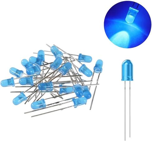 100pcs 3mm LED ضوء انبعاث الثنائيات المنخفضة الجهد الصمام الثنائي المنتشر مصابيح مستديرة البرتقال/الأحمر/الصفراء/الأخضر/الأزرق المكونات الإلكترونية الجديدة للوصول 2025 عالية للجودة in Kuwait