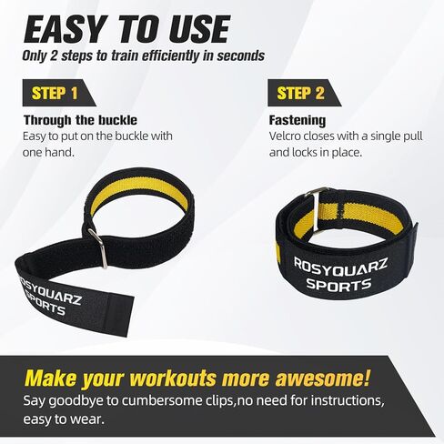 BFR Booty Bands for Men/Women Glutes, Blood Flow Restriction Bands Plan for Arm Muscle Legs &Hip Building, Adjustable Velcro Occlusion Bands Workouts,Quality Fabric Bands for Squat Butt &Thigh in Kuwait