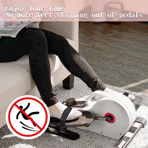 6 PCS Bicycle Pedal Straps Ellipse reg releciser straps pedal straps foot foot elsleipse strap machine under under desk elization redable strap for workout meath juster election sports (black) in Saudi Arabia