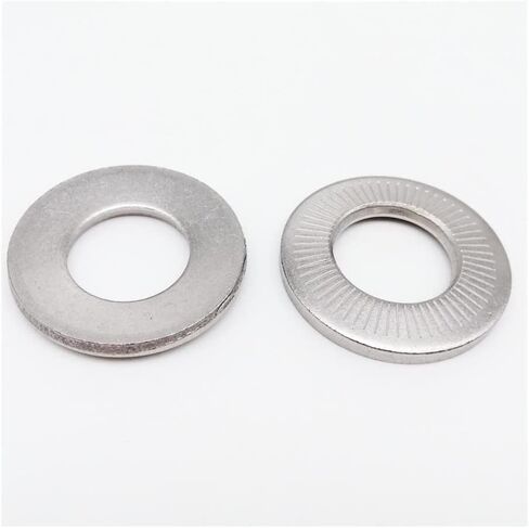 Gasket,Knurled Gasket, 304 Stainless Steel Disc Spring Serrated Lock Washer Knurled Elastic Gasket M3 M4 M5 M6 M8 M10 M12 M16 in Saudi Arabia
