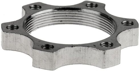 Yiju 34mm الدراجة الحرة العجلة الخيوط محور القرص القرص دوار محول 6Bolt in Saudi Arabia