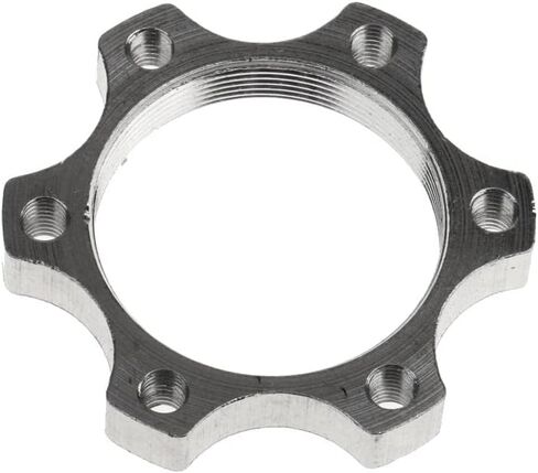 Yiju 34mm الدراجة الحرة العجلة الخيوط محور القرص القرص دوار محول 6Bolt in Saudi Arabia