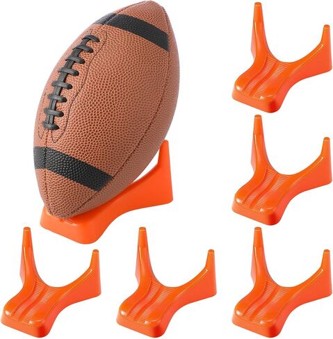 Soulchen 6 Pcs Football Style Kickoff Kicking Tee Rugby Ball Display Stand Compatible for All Ball Sizes Football Display Stand for Kickoff Practice Equipment in Saudi Arabia