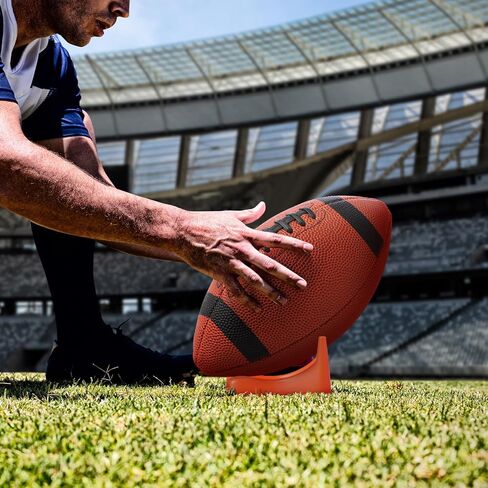 Soulchen 6 Pcs Football Style Kickoff Kicking Tee Rugby Ball Display Stand Compatible for All Ball Sizes Football Display Stand for Kickoff Practice Equipment in Saudi Arabia