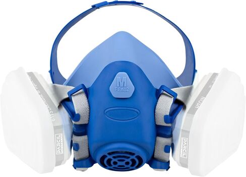 UltraSeal Medium Reusable Half-Face Respirator Mask | NIOSH-Approved | OV/P95 Protection, Standard Bayonet Cartridges in Saudi Arabia