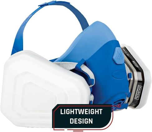 UltraSeal Medium Reusable Half-Face Respirator Mask | NIOSH-Approved | OV/P95 Protection, Standard Bayonet Cartridges in Saudi Arabia