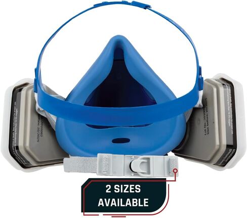UltraSeal Medium Reusable Half-Face Respirator Mask | NIOSH-Approved | OV/P95 Protection, Standard Bayonet Cartridges in Saudi Arabia