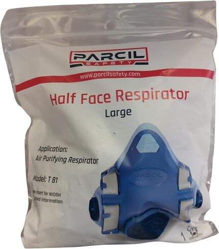 UltraSeal Medium Reusable Half-Face Respirator Mask | NIOSH-Approved | OV/P95 Protection, Standard Bayonet Cartridges in Saudi Arabia