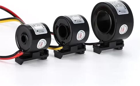 3PCS Miniature Precision Current Transformer Mini Rail Type Electric Meter Three-Phase Waterproof 0.5 Class(75A(5A) 3PCS) in Saudi Arabia