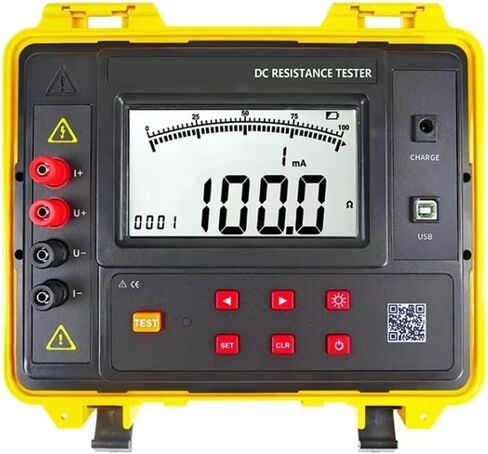 محول رقمي DC TESTER DIGITION DC DC TESTER مع 1.0ucd ～ 50.00kΩ دقة 0.1uΩ 600 مجموعة تخزين البيانات واجهة USB أربعة طريقة اختبار الأسلاك in Saudi Arabia