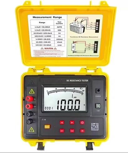 محول رقمي DC TESTER DIGITION DC DC TESTER مع 1.0ucd ～ 50.00kΩ دقة 0.1uΩ 600 مجموعة تخزين البيانات واجهة USB أربعة طريقة اختبار الأسلاك in Saudi Arabia