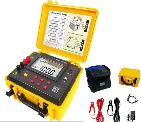 محول رقمي DC TESTER DIGITION DC DC TESTER مع 1.0ucd ～ 50.00kΩ دقة 0.1uΩ 600 مجموعة تخزين البيانات واجهة USB أربعة طريقة اختبار الأسلاك in Saudi Arabia