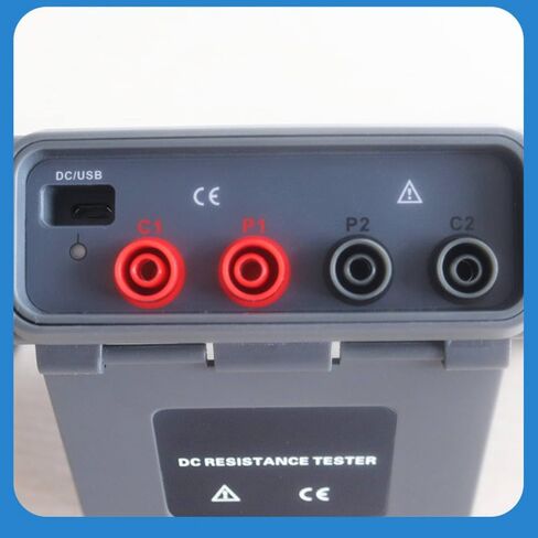 Micro Ohmmeter منخفض أوم متر ميلي أوكميتر اختبار مقاومة الترابط التجهيز مع 0.01mΩ إلى 30.00kΩ دقة 10uΩ واجهة USB 0.1 ٪ لقياس لفائف المحولات in Saudi Arabia