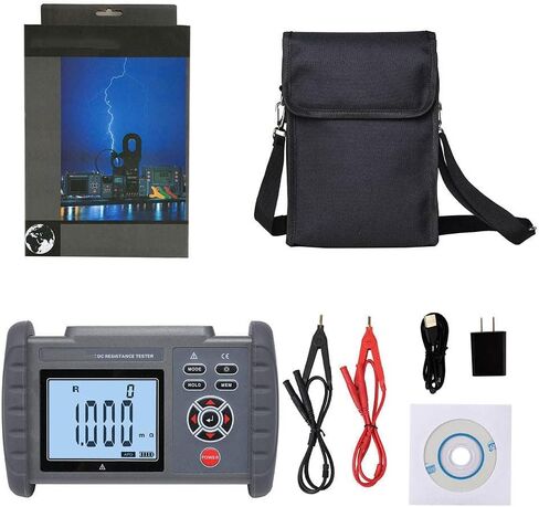 Digital DC DC LOW RESTANCE TESTER MICRO OHM METER TESTERER MILLI OHMMETER in Saudi Arabia