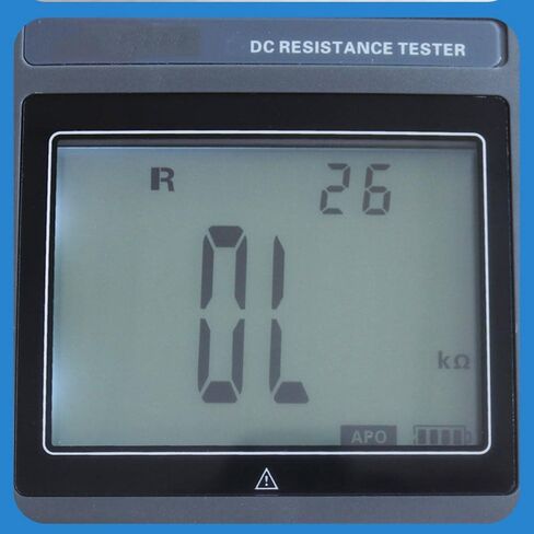 Digital DC DC LOW RESTANCE TESTER MICRO OHM METER TESTERER MILLI OHMMETER in Saudi Arabia