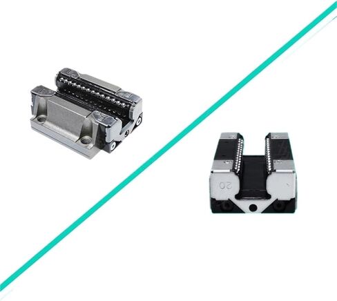 Linear Guide Block Carriage HRC ARC15 20 25 30 35MN FN MS FS ML FL for CNC Router Linear Rail 1Pcs(ARC15FN) in Saudi Arabia