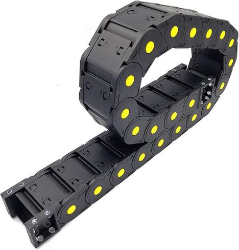 35x50mm L1000mm Towline Towline Drage Carn Carrier Carrier Cable مغلق مفتوح على كلا الجانبين مع موصلات نهاية (R100) in Saudi Arabia