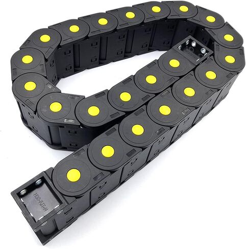 35x50mm L1000mm Towline Towline Drage Carn Carrier Carrier Cable مغلق مفتوح على كلا الجانبين مع موصلات نهاية (R100) in Saudi Arabia