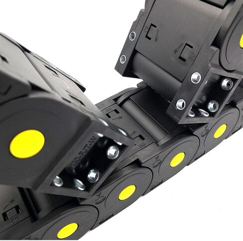 35x50mm L1000mm Towline Towline Drage Carn Carrier Carrier Cable مغلق مفتوح على كلا الجانبين مع موصلات نهاية (R100) in Saudi Arabia