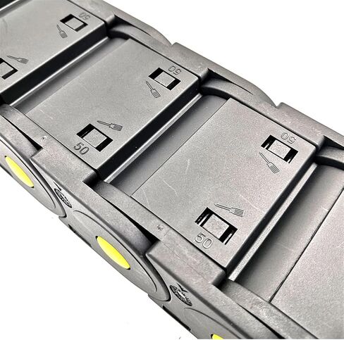 35x50mm L1000mm Towline Towline Drage Carn Carrier Carrier Cable مغلق مفتوح على كلا الجانبين مع موصلات نهاية (R100) in Saudi Arabia