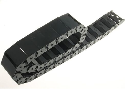 2pcs R38 18mmx50mm بلاستيك أسود شبه مغلق كابل سلك الناقل 1M CNC ثلاثية الأبعاد طباعة نوع الجهاز in Saudi Arabia