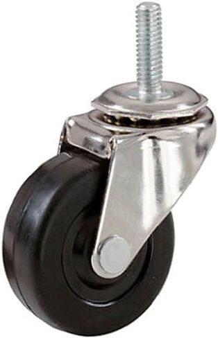 أجهزة Shepherd 9195 عجلات جذعية 3 بوصة ، عجلة مطاطية ناعمة ، قطر ساق 3/8 بوصة ، سعة تحميل 90 رطل in Saudi Arabia