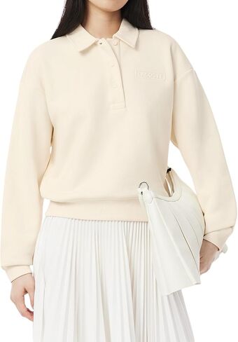 Lacoste Women's Polo Collar Sweatshirt in Saudi Arabia