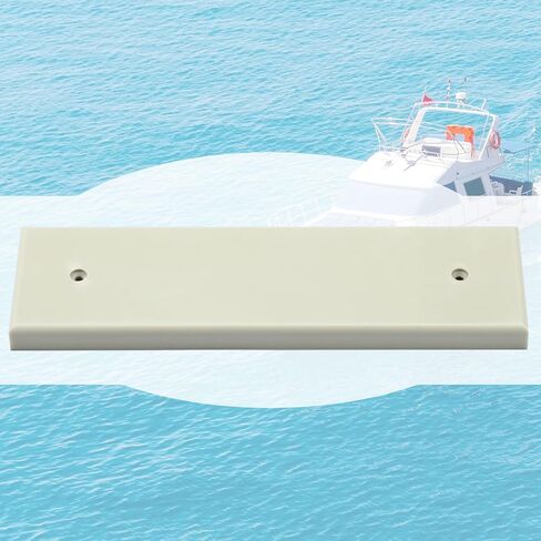 BBTO 1 Pcs UV Resistant Marine Grade Resistant Boat Transducer Mounting Plate Block Hardware Kit for Boat, 12" 3. 5" 0. 75" in Saudi Arabia